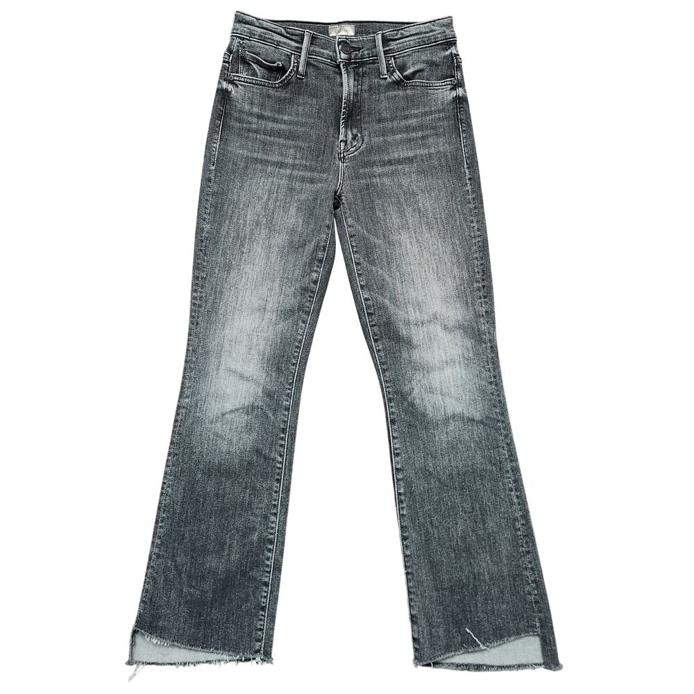 Mother The Insider Crop Step Fray Save Your Soul Jeans Size 25